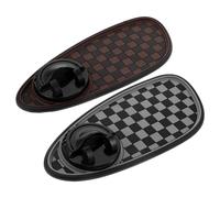 ELEOUTI Mobile Phone Holder Non- Pvc Mat with Temporary Parking Number Display 2pcs Multifunctional Non- Pvc Mat and Rotatable Mobile Phone Mount for Car Dashboard for Smartphones
