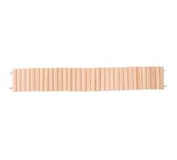 ELEOUTI Multi-functional Wooden Ladder for Small Pets and Mice, Beige Hamster Climbing Ladder Platform Enhancing Pet's Well-being with Versatile Design