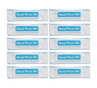 ELEOUTI Nasal Cleansing Salt Sachets 1 Box 40pcs Instant Dissolve Saline Packet for Nasal Wound Nursing Use