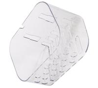 ELEOUTI No Drilling Bathroom Storage Shelf Wall Mounted Holder Plastic Shower Caddy Organizer with Easy to Use Design and No Left Marks for Bathroom Or Kitchen