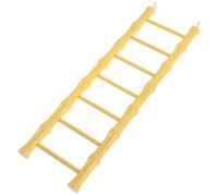 ELEOUTI Parrot Climbing Ladder and Hamster Step Ladder Cage Accessory, 8.5x29.5cm Bird Cage Hanging Climbing Steps for Budgie and Small Pets