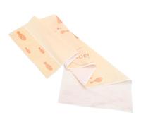 ELEOUTI Peva Fridge Cover with Side Storage Pockets Dustproof Refrigerator Protective Top Cover for Double Door Appliances Easy-Clean Refrigerator Organizer with Printed Cute Cat Design