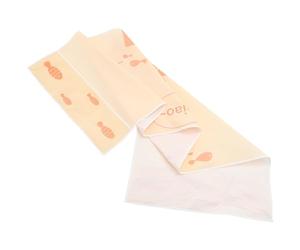 ELEOUTI Peva Fridge Cover with Side Storage Pockets Dustproof Refrigerator Protective Top Cover for Double Door Appliances Easy-Clean Refrigerator Organizer with Printed Cute Cat Design