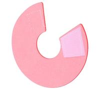 ELEOUTI Pink Parrot Cone Collar Lightweight Wound Protection Microfiber Synthetic Leather Polyester Feather Neck Protector for Recovering from Surgery and Daily Activities