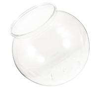 ELEOUTI Plastic Globe Fish Bowl round Shape and Easy to Clean Design Fish Tank for Desktop Use in Garden or Office Creative Modern