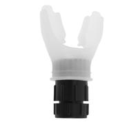 ELEOUTI Portable Respiratory Trainer and Reliability with Adjustable Resistance for Breathing Quality Improvement Made from Silicone and Abs for On-the-go Training