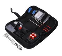 ELEOUTI Precision Aluminum Pin Vise Hand Drill Set with Adjustable Chuck Head for Beeswax and Acrylic Models, Metal Manual Hand Drill Tool for Craft and Hobby Use Random Color