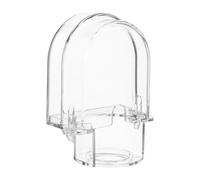 ELEOUTI Protective Gauge Sleeves for Pressure Gauges High Transparency and Impact-resistant Plastic Material, Square Shape Covers Suitable for Outdoor Use and Industrial Applications