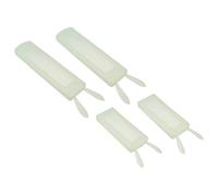 ELEOUTI Rabbit Anti-fingerprint Cover Luminous Controller Remote 4pcs Silicone Protective Sleeve Light Green Anti-skid Anti-fall Dustproof