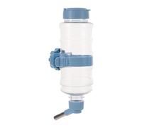 ELEOUTI Rabbit Feeder Pet Water Bottle Environmental Easy to Clean Plastic Stainless Steel 9.43x3.14x3.14in Can Be Hung on The Pet Cage