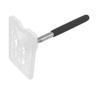 ELEOUTI Retractable Parking Card Holder Rod for Car Parking Stainless Steel and Plastic Material Secure and Versatile Use Tool for Easy Contactless Payment