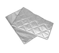 ELEOUTI Silver Refrigerator Cover with Insulated Aluminum Foil and Oxford Cloth, Damage Resistant Magnet Protector for Fridge and Freezer Surface, for Kitchen and Home Use