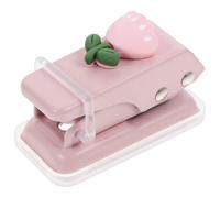 ELEOUTI Single Hole Puncher Metal and Pp Material Easy to Use and Accurate Punching Compact Loose Leaf Hole Puncher for Paper and Scrapbook for DIY Art Projects and Travel