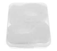 ELEOUTI Spa Eye Care Pads 200pcs White Disposable Eye Covers for Travel Use Convenient Application and Moisture Retention