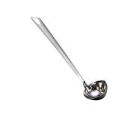 ELEOUTI Stainless Steel Oil Separator Ladle for Efficient Soup and Grease Filtering with Hanging Hole Design and Non- Handle in The Kitchen