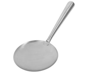 ELEOUTI Tofu Brain Spoon and Comfortable Grip Stainless Steel with Ergonomic Design Silver Asian Rice Serving Spoon for Home and Restaurant Use