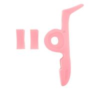 ELEOUTI Violin Bow Grip Corrector Silicone Teaching Aid for Beginners with Ergonomic Comfort and Non-slip Design, for Learning Practice and Music Studios, Pink