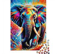 Elephant 1000 Piece Jigsaw Puzzle For Adults Family Challenge Toys Stress Relief Puzzle Exercise The Memory of The Brain for Adults And Kids, Age 12 Years Up 1000pcs (75x50cm)