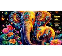 elephant 1000 Pieces Jigsaw Puzzles for Adults Challenging Game Jigsaw Puzzle Home Decors for The Whole for Women, Gifts for Men 38x52cm/1000pcs