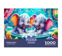 Elephant (16)_3Expert-Level Jigsaw Puzzles for Adults A 1000-Piece (Advanced) Set of Seemingly Impossible, Hard, And Extremely Difficult Challenging Puzzle Educational Games - The Ultimate Test And G
