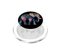 Elephant Africa Safari Wilderness Animal Cute Elephants PopSockets PopGrip for MagSafe