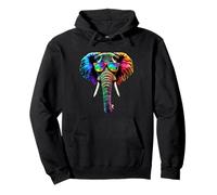 Elephant Africa Safari Wilderness Animal Cute Elephants Pullover Hoodie