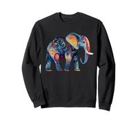 Elephant Africa Safari Wilderness Animal Cute Elephants Sweatshirt