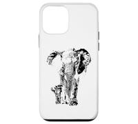 Elephant Animal Friend Save The Elephants Case for iPhone 12 mini