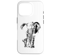 Elephant Animal Friend Save The Elephants Case for iPhone 16 Pro