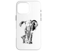 Elephant Animal Friend Save The Elephants Case for iPhone 16 Pro Max