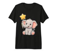 Elephant Balloon Sky Smile Premium T-Shirt