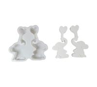 Elephant Balloons Silicone Mold Handmade for Soap Home Decoration Project Making Mold Silicone