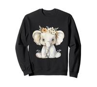 Elephant Boho Baby Nursery Safari Animal Decor Sweatshirt