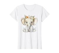 Elephant Boho Baby Nursery Safari Animal Decor T-Shirt