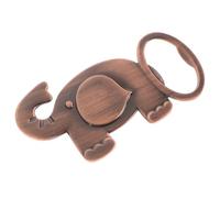 Elephant Bottle Opener Zinc Alloy Manual Opener for Crown Caps | Cute Party Favour, Compact Portable Novelty, Wedding and Shower Tables, Soda Bottles