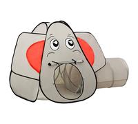 Elephant Children Play Tent Grey Outdoor House Game Ball Pit vidaXL