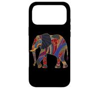 Elephant Colorful Mandala Pattern African Animal Case for iPhone 17 Pro Max