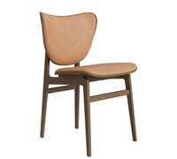 Elephant Dining Chair Leather Cover Norr11 Oak smoked Dunes Leather Camel - 4251501629467