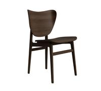 Elephant Dining Chair Upholstered Dark Smoked Oak/Anthracite 21003
