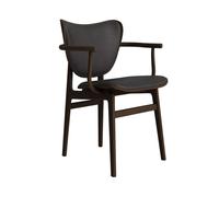 Elephant Dining Chair With Armrests Dark Smoked Oak/Anthracite 21003