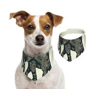 Elephant Dog Bandanas,Summer Bandanas for Dogs Washable Adjustable Dog Triangle Scarf Bibs Cute Pet Bibs for Medium Large Dogs Puppy and Cats Small