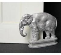 Elephant Door Porter, Dolls House Miniature, Pewter, 1.12 Scale, Phoenix Miniatures British Made