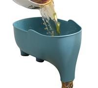 Elephant Drain Basket | Corner Kitchen Sink Strainer Basket | Elephant Shaped Corner Drain Strainer Basket | Sink Basket Strainer | Multi-Function Drain Basket