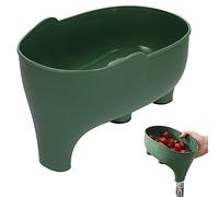 Elephant Drain Basket ,Kitchen Sink Drain Basket,Cute Animal Drain Basket, Multifunctional Kitchen Sink Strainer Basket, Reusable Elephant Sink Filter Drain Shelf, Sink Corner Accessories For Sink
