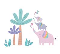 Elephant Dreams Wall Decals