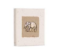 Elephant Dung Notebook | Handmade, Fair Trade & Eco Friendly Notebook | Sustainable Journal, Diary, Unlined Paper, Planner For Men and Women | Sketchbook, Travel Diary and Notebook Alternative (Small)
