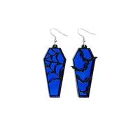 Elephant Earrings Silver Unique Bat Jewellery Acrylic for Women's Costume Party Earrings 925 Silver Set, one size, Acrylic, No Gemstone