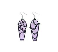 Elephant Earrings Silver Unique Bat Jewellery Acrylic for Women's Costume Party Earrings 925 Silver Set, one size, Acrylic, No Gemstone