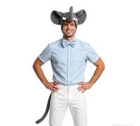 Elephant Ears Costume Elephant Unisex Cosplay Headband | Animal Ears Costume for Party New Year Daily Indoor Outdoor Holiday Birthday Home Stage Performance