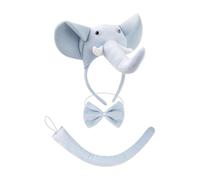 Elephant Ears Costume Elephant Unisex Cosplay Headband | Animal Ears Costume for Party New Year Daily Indoor Outdoor Holiday Birthday Home Stage Performance